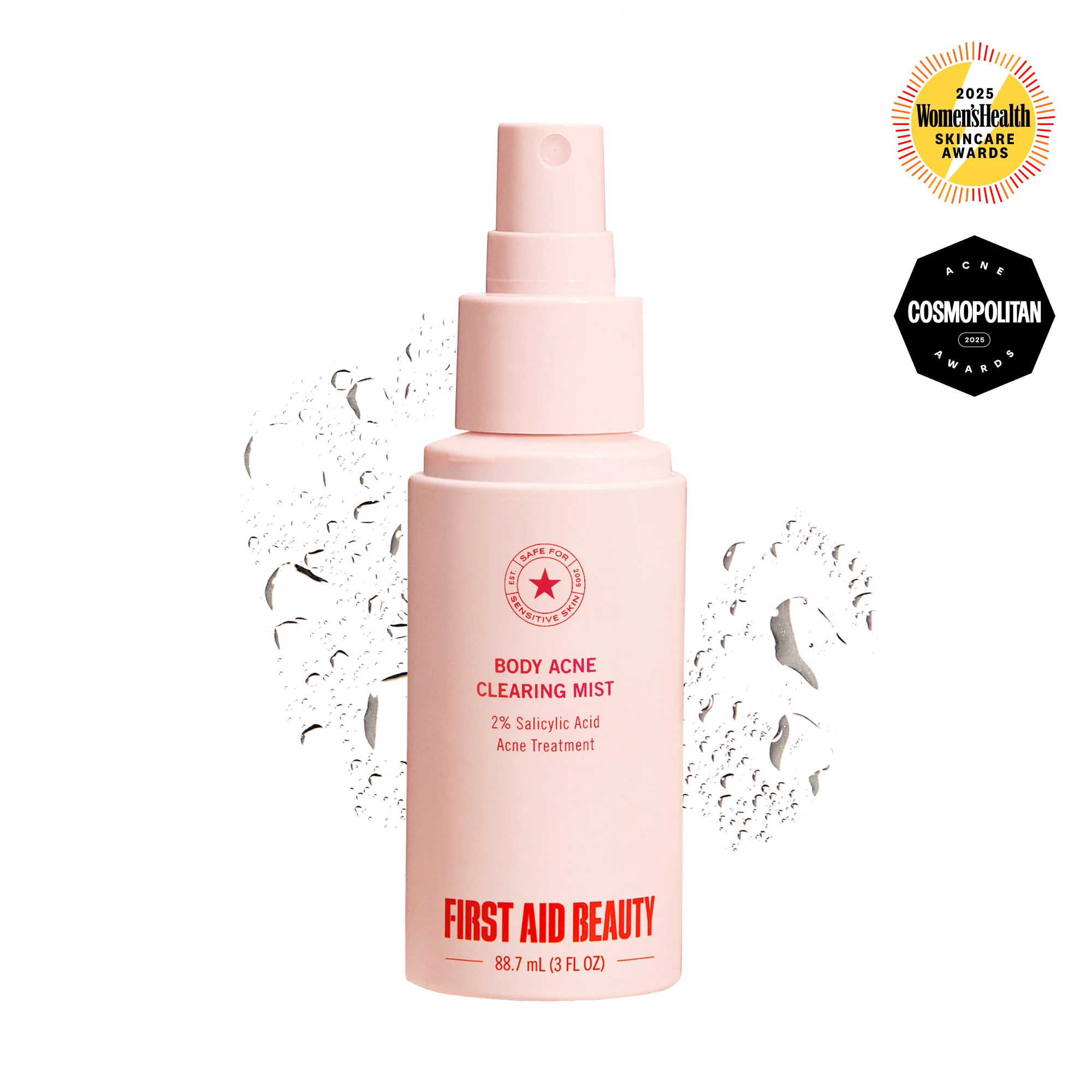 Body Acne Clearing Mist with 2% Salicylic Acid