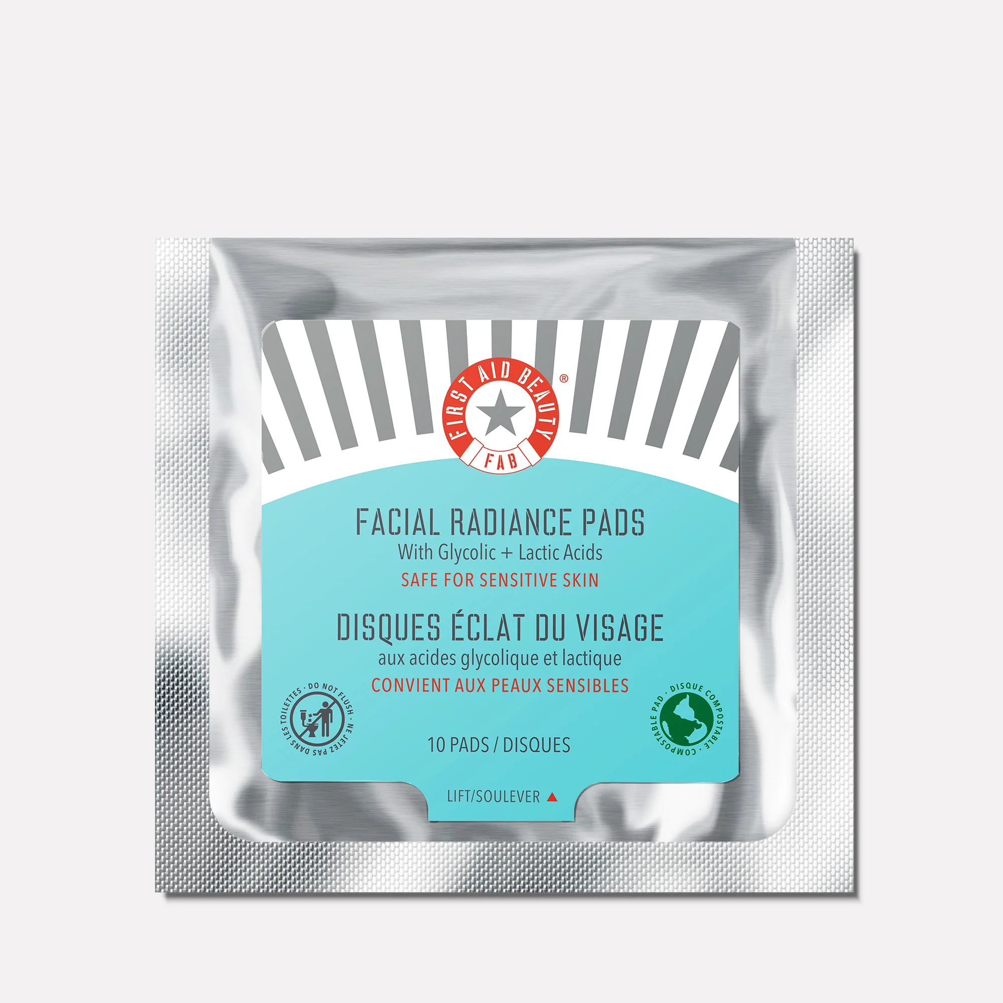 Facial Radiance Pads Compostable Deluxe Sample