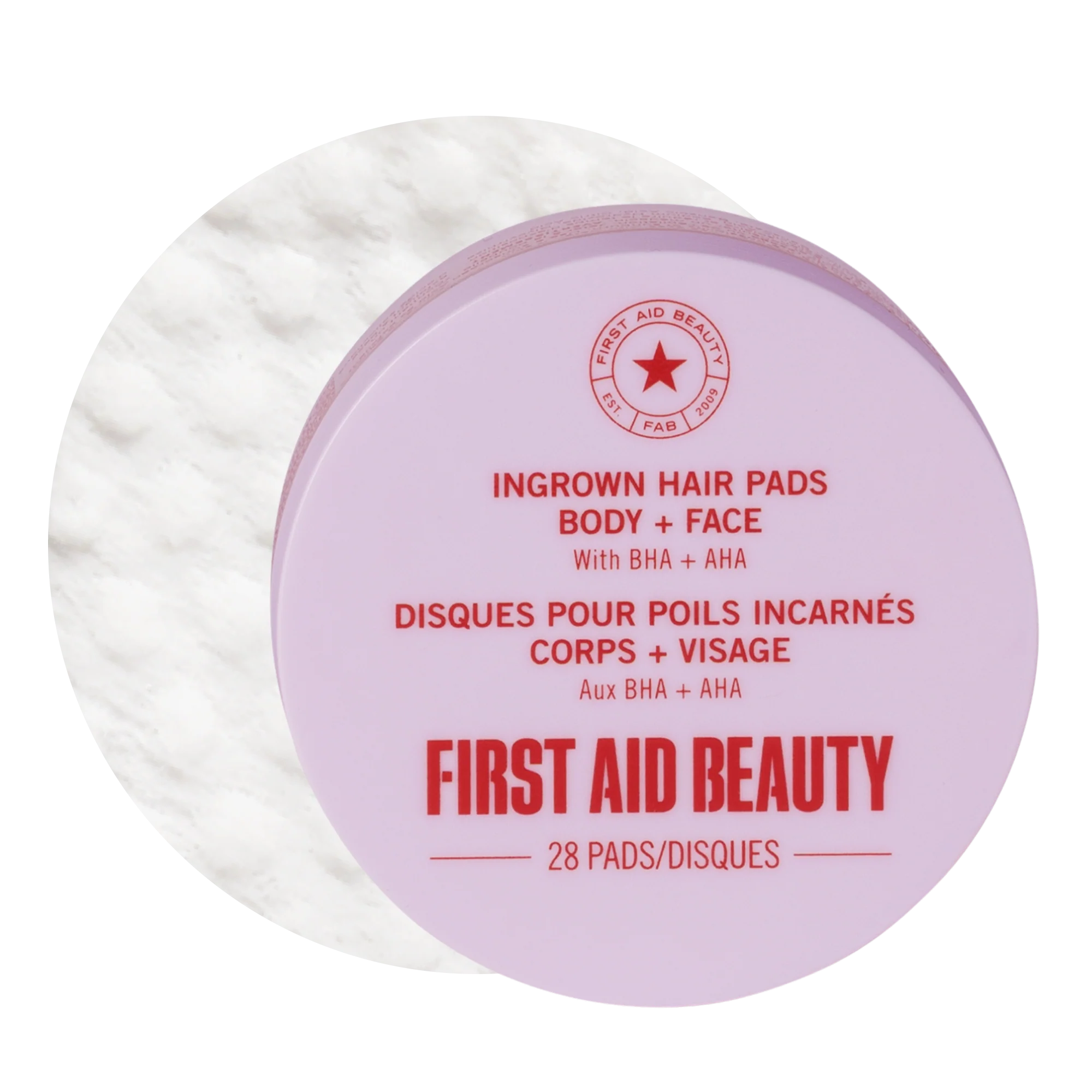 Ingrown Hair Pads with BHA + AHA Travel Size