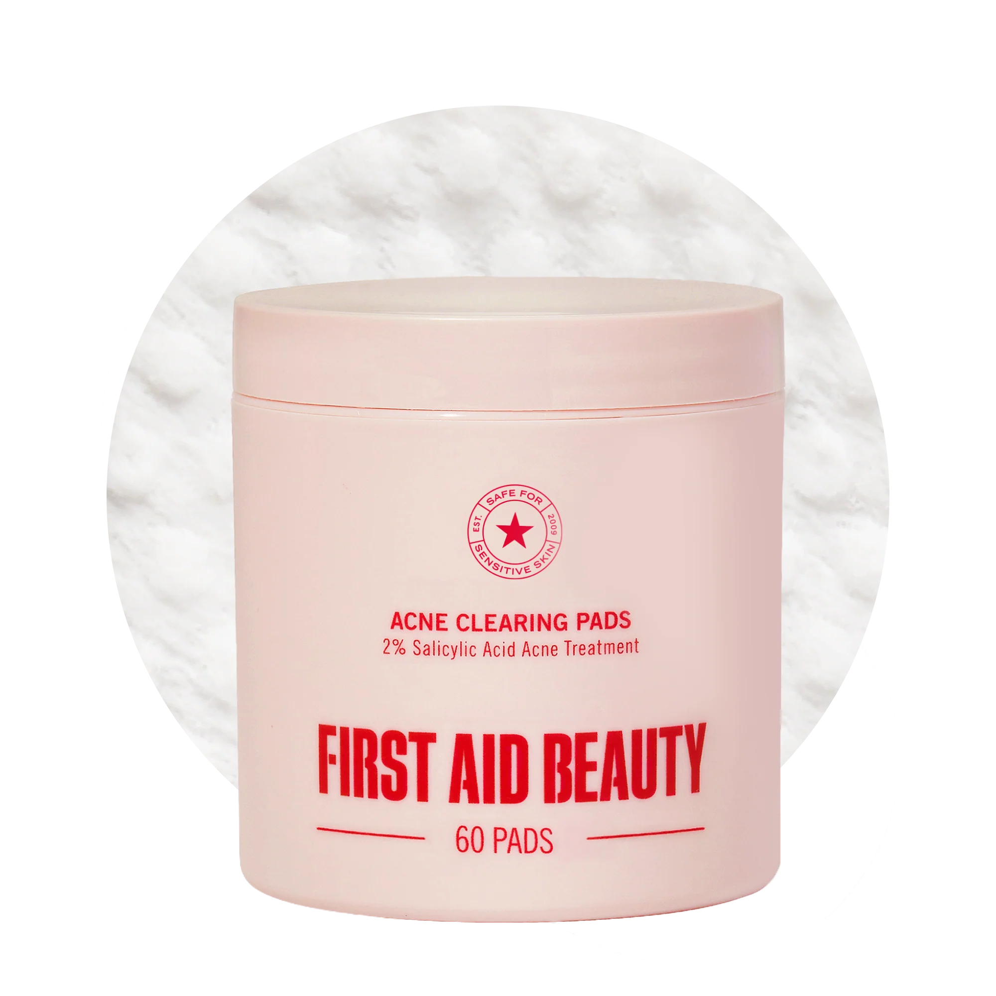 Acne Clearing Pads with 2% Salicylic Acid