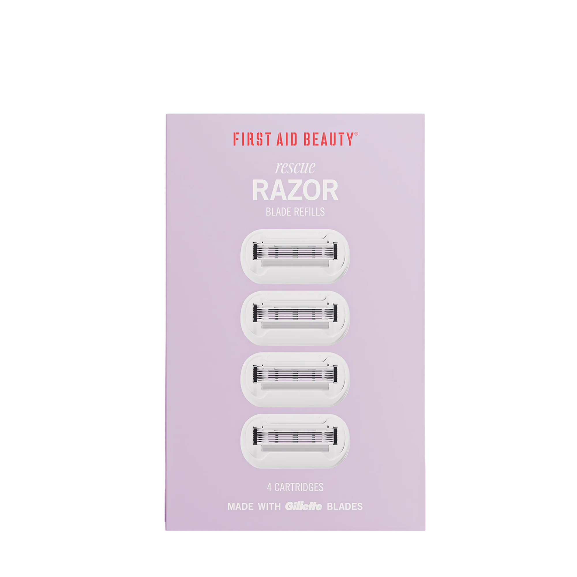 First Aid Beauty Rescue Razor Blade Refills 4ct